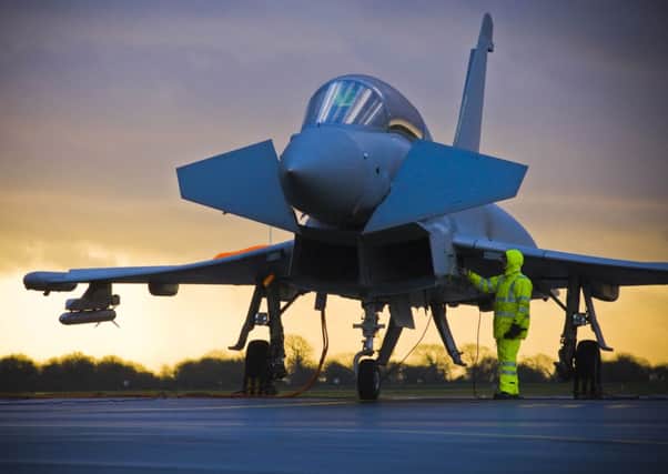 BAE's Eurofighter Typhoon - built and developed on the Fylde Coast