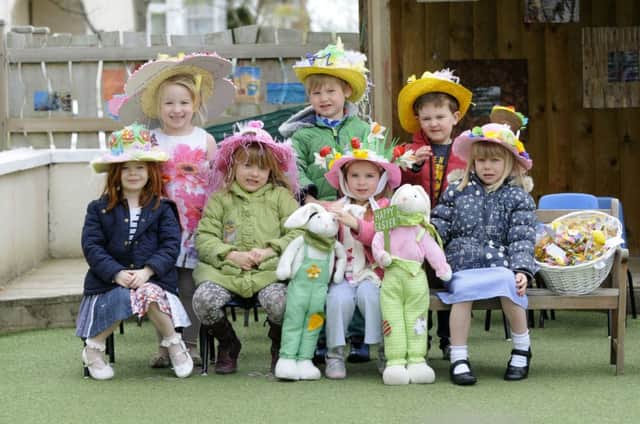 Easter bonnet day at Clifton Lodge Nursery.