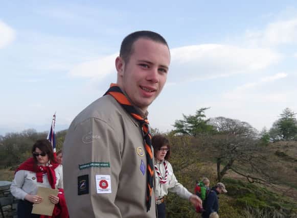 Ryan McNamara who has been awarded the Queen's Scout award.
