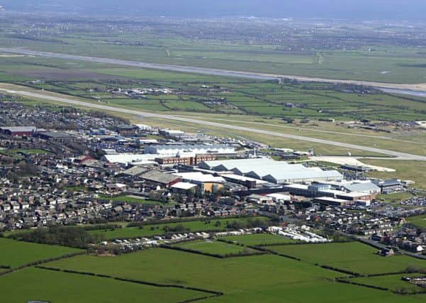 Warton village