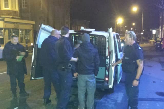 Immigration officers raid the Red Fort in Lytham 20/03/2014