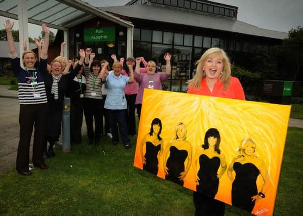 The Nolans artwork which is being auctioned on eBay