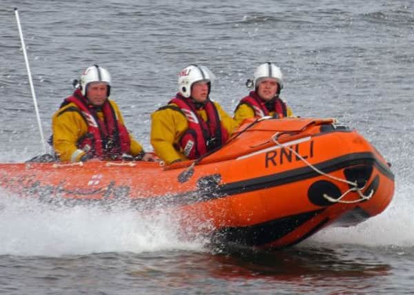 Lifeboat was called out after the woman got into difficulties