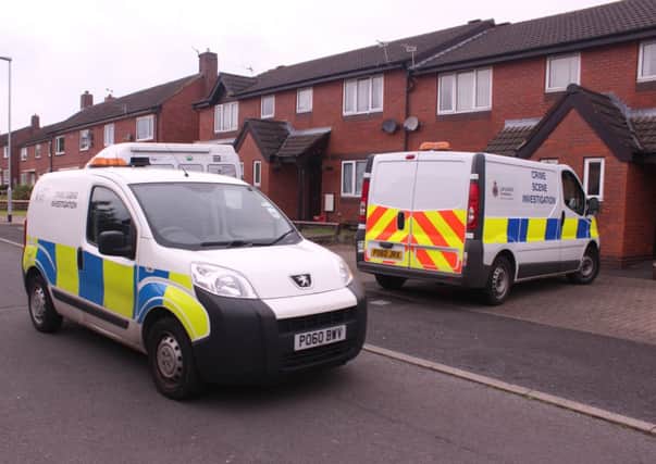 Police and CSI investigate a property on Auster Cresent in Freckleton after a child was taken to hospital with life threatening injuries.
30th May 2014