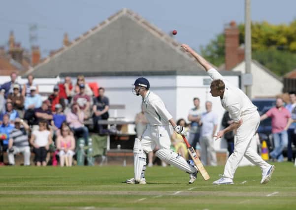 Crowds turn out to watch Andrew Flintoff play for St Annes Cricket Club against Penrith