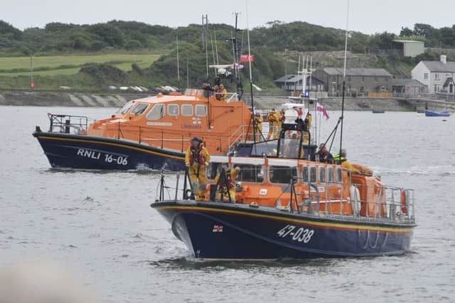 Lifeboats at Fleetwood Sea Front