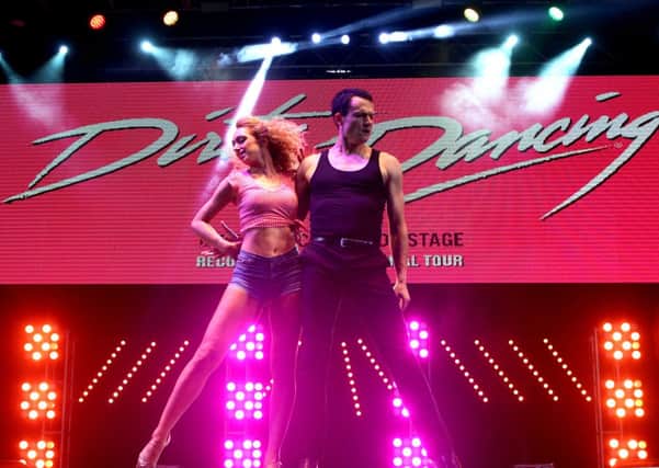 Blackpool Illuminations switch on weekend 2014 
Pictured is Dirty Dancing.
30th August 2014