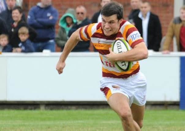 Brennand - scored two Fylde tries