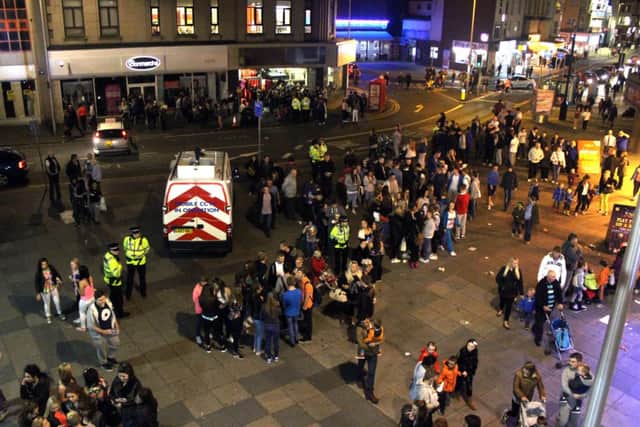 Blackpool's Police operation to prevent rioting gang youths in the town centre.
26th September 2014