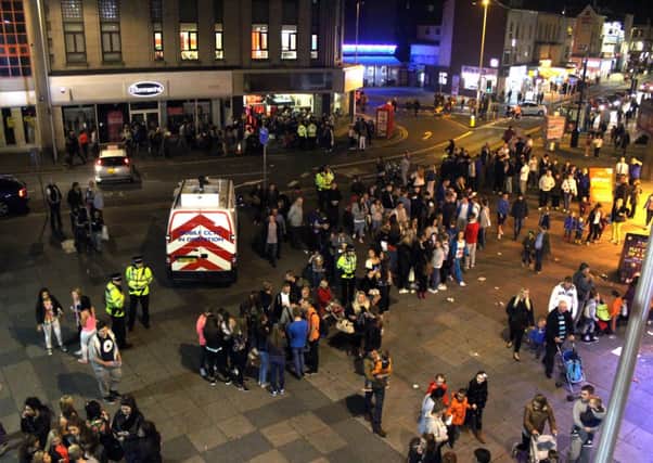 Blackpool's Police operation to prevent rioting gang youths in the town centre.
26th September 2014