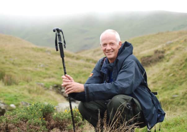 Countryside 
inspiration: Barry Litherland now calls a remote cottage in Scotland home