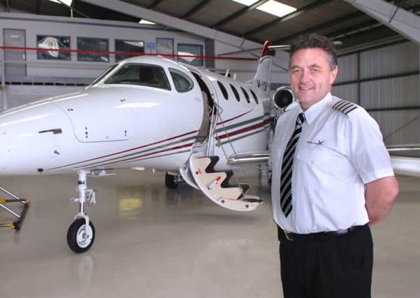 Worrying times: Simon Menzies, of Pool Aviation
