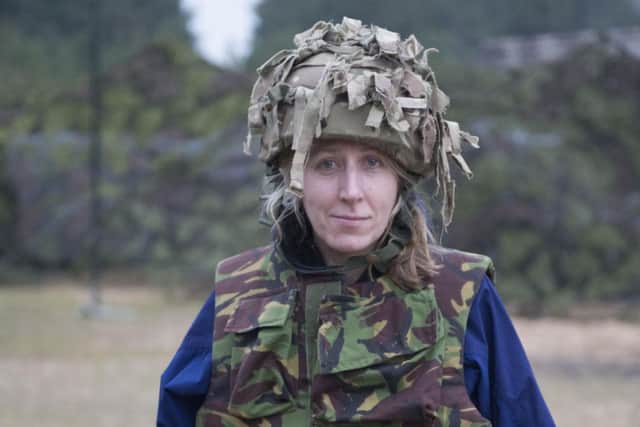 Nicola Adam joined soldiers in Eastern Europe for a gruelling training trip