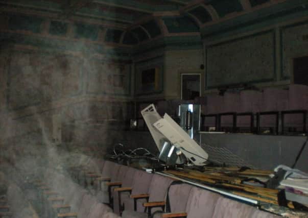 Spooky vision? Amateur photographer Mike Bower took this ghost-like image while snapping shots at the former Regent Cinema, on Church Street, in February