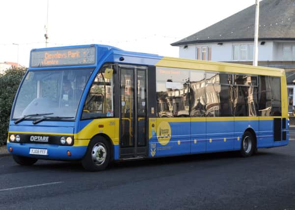 Bus change: A single decker which is part of the existing fleet. Below  Bob Mason