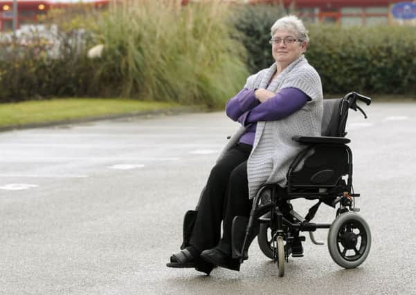 Jeanette Brazil who suffers from cerebral palsy, had her condition worsened after a hypodermic needle was left in her ankle after an operation.