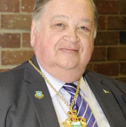 Coun Ed Nash, St Annes town mayor 2014-15