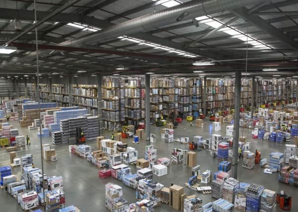 Currys PC World's distribution centre in Newark, Nottinghamshire