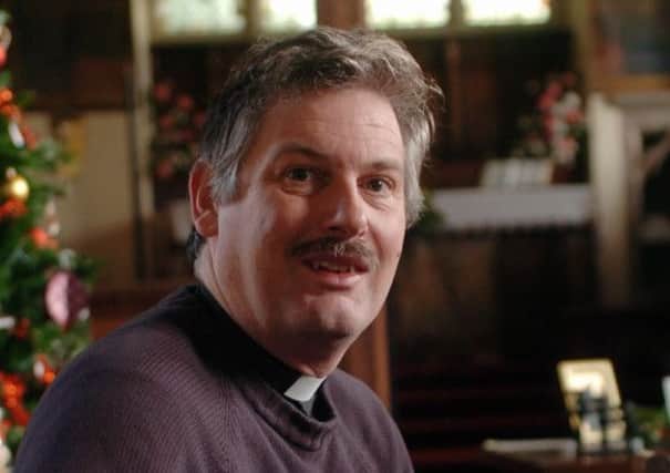 Drink up: Rev Chris Scargill, vicar of St Thomas Parish Church, St Annes