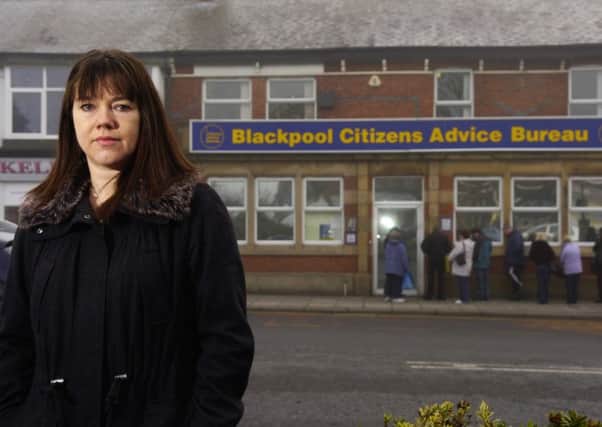 At risk: Julia Hannaford of Blackpool Citizens Advice Bureau says shoplifting is linked with poverty. Below: Chief Constable Steve Finnigan