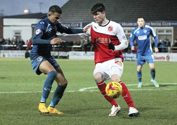 Liam McAlinden on his return to Fleetwood Town
