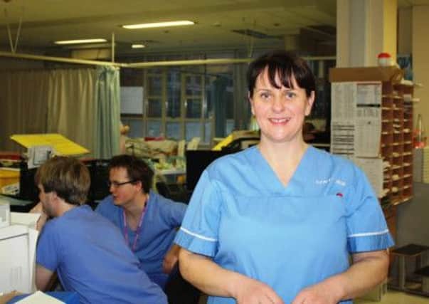 Karen Smith who works on the ITU Department at Blackpool Victoria Hospital