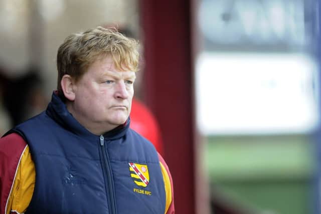 Fylde coach Mark Nelson saw his side win