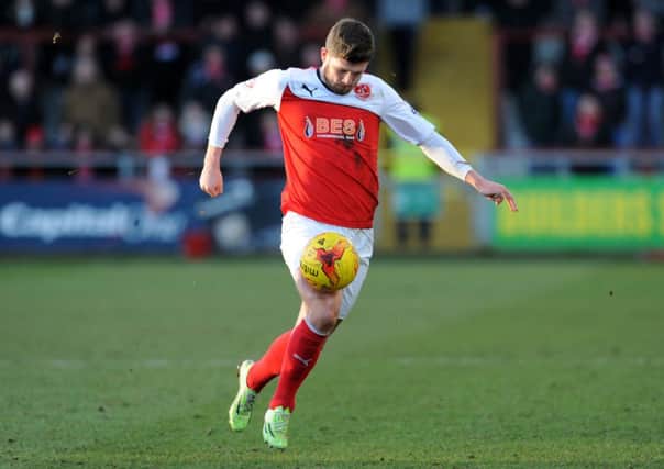 Stewart Murdoch played a part for Fleetwood at the weekend