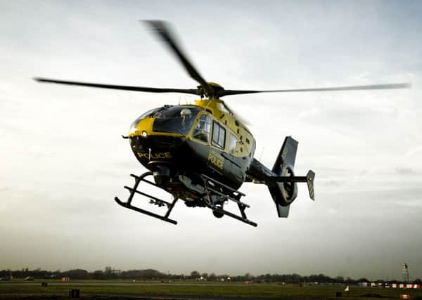 NPAS Warton helicopter