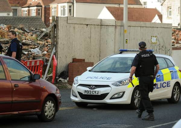 Armed police spent all night at the siege on Norbreck Road in Norbreck