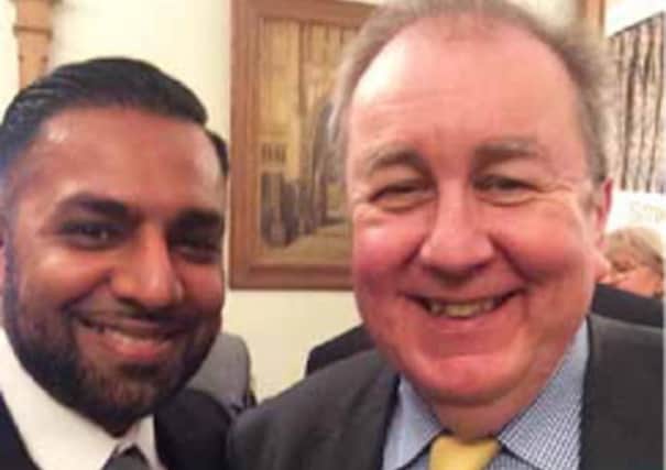Blackpool Teaching Hospitals NHS FoundationTrust was recognised for its innovative work in juvenile diabetes at the House of Commons. Above, trust diabetic specialist nurse Ismail Dalal, and MP Adrian Sanders