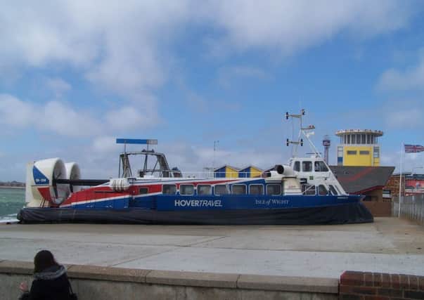 Peter Gibson has welcomed plans for a hovercraft