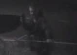 CCTV image of a man who hurled a brick through the window of the Tower View Hotel on Bethesda Road.