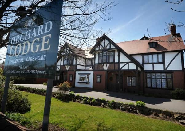 Orchard Lodge care home, in South Shore