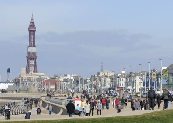 Crowds on the Promenade as the sunshine made an appearance for Easter weekend