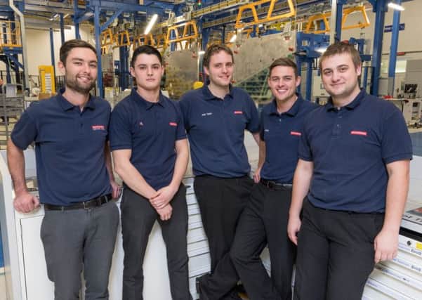 The former apprentices now running the hi-tech F35 production line
