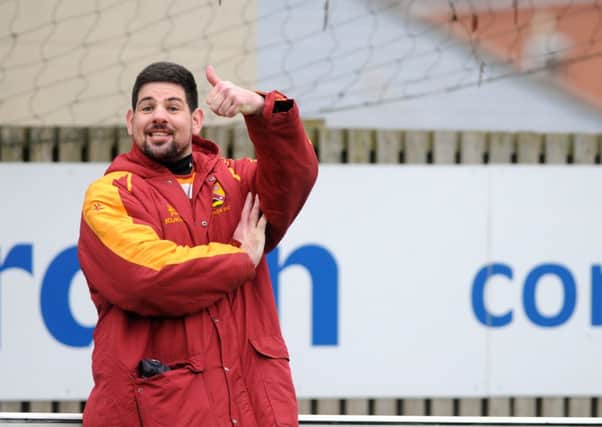 Thumbs up from Fylde coach Paul Arnold