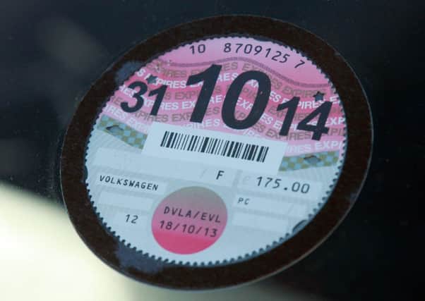 Tax disk