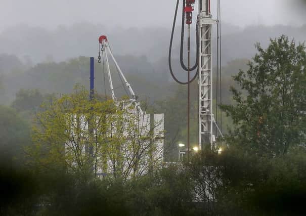 Frack: A drilling rig