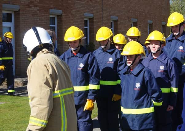 St Georges CE Schools fire cadets visited Lancashire Fire and Rescues Training Centre to fight fires and learn from professionals