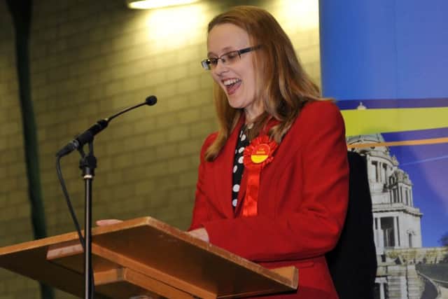 Cat Smith gains the Lancaster and Fleetwood constituency for Labour. Picture: Donna Clifford