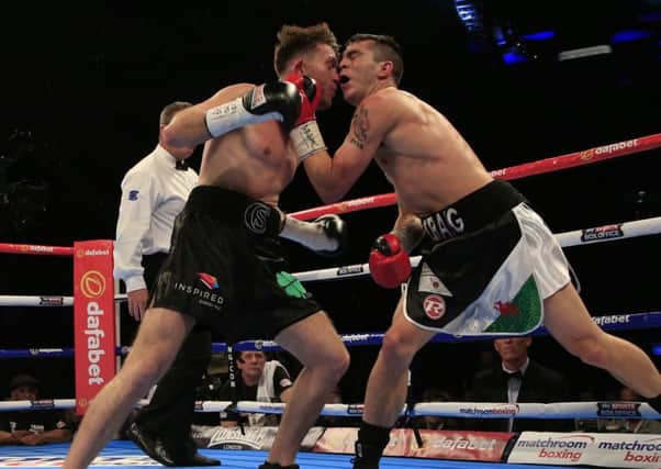 Cardle and Evans give it their all in British title battle