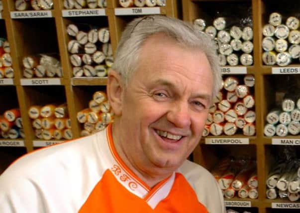 Blackpool FCs former stadium announcer Chris Hull has died aged 64
