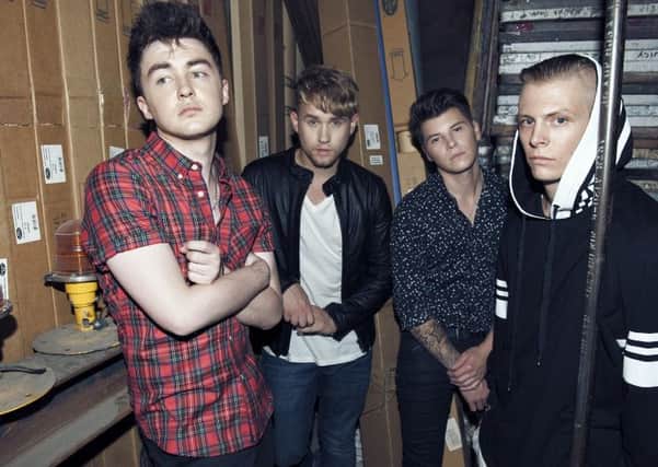 Rixton, from left Jake Roche, Danny Wilkin, Charley Bagnall and Lewi Morgan