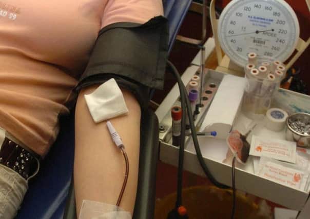 Give blood - if you can