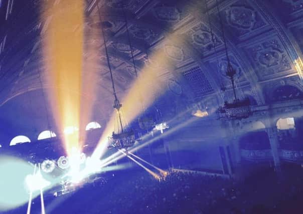 Blur takes Blackpools Empress Ballroom by storm during their gig