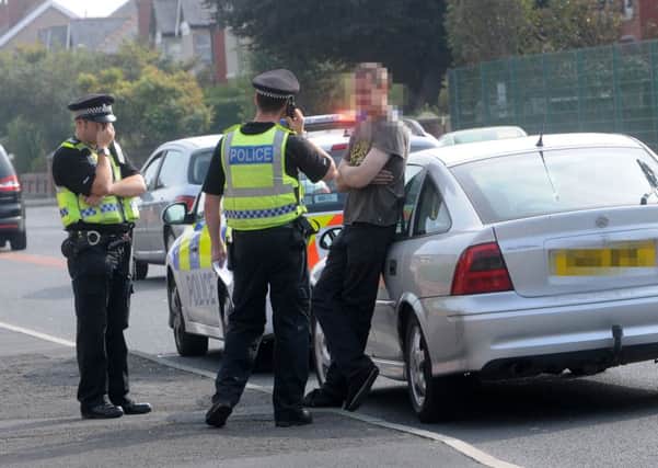 QUIZ: A driver is questioned by Lancashire police enforcing seatbelt laws
