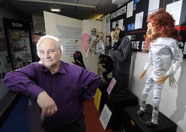 David Boyle has opened the Blackpool Alien, UFO, Spiritual And Paranormal Exhibition