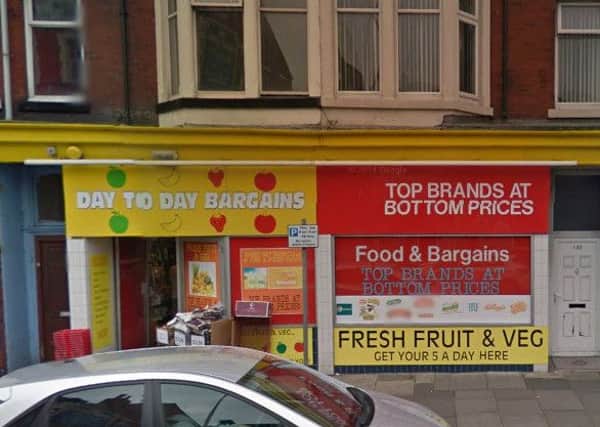 Day to Day Bargains, Central Drive. Picture: Google
