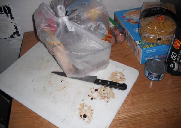 Officers found dirty areas at Pound Takeaway in Central Drive